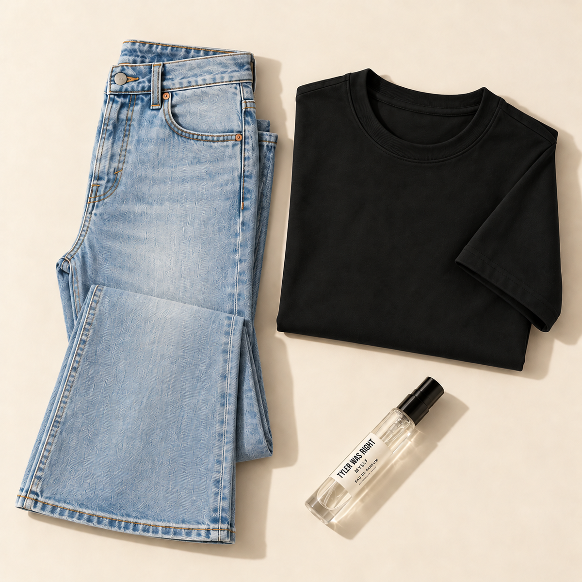 Paquete Tyler — Levi’s 527 BootCut+ Playera + MYSLF 5 ml